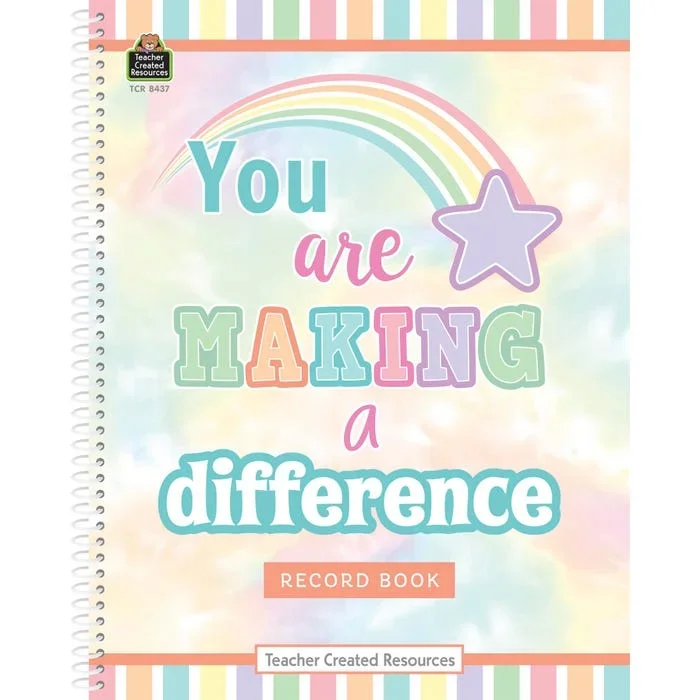 Teacher Created Resources Pastel Pop Record Book