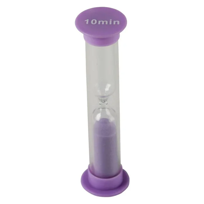 Teacher Created Resources Small Sand Timers, 10 Minute, Pack of 4
