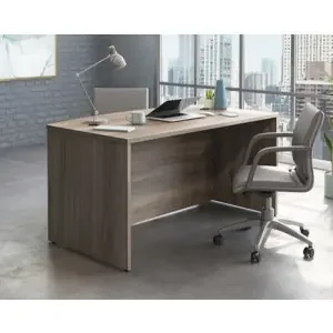 Teknik Office Affiliate Bow Front Office Desk 1500 x 870mm Hudson Elm Finish – 5427428