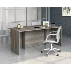 Teknik Office Affiliate Bow Front Office Desk 1800 x 900mm Hudson Elm Finish – 5427468