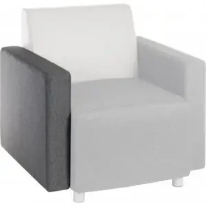 Teknik Office Cube Modular Interchangeable Fabric Armrest Only Dark Grey – 6971