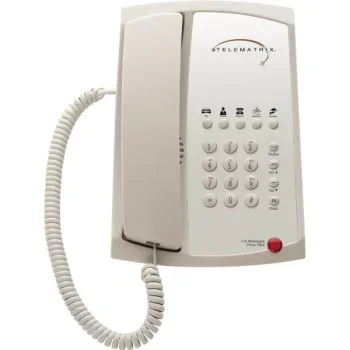 Telematrix #31139 Single Line Telephone (Ash)