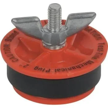 Test-Tite Abs Mechanical Test Plug, For 3 In Test Plug