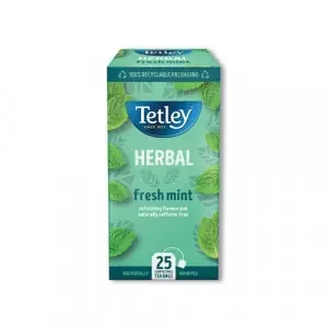 Tetley Mint Infusion Tea Bags (25 Pack) 1576A
