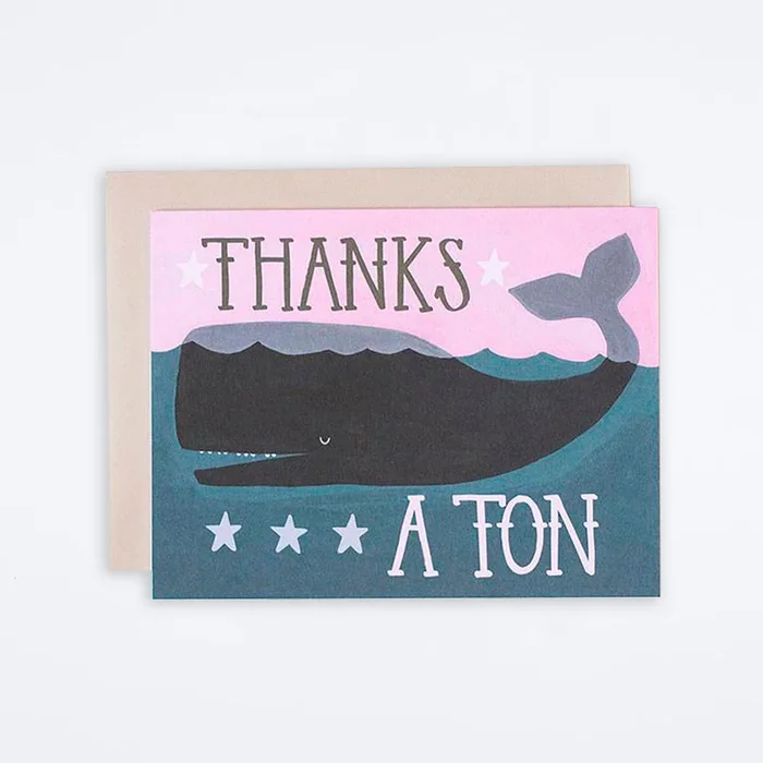 Thanks a Ton Card