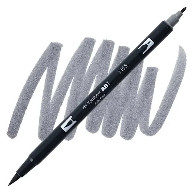 Tombow Dual Brush Pen – Cool Gray 7