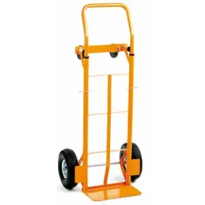 Two Way Truck; Fixed/Swivel Wheels; Steel; 200kg; Orange