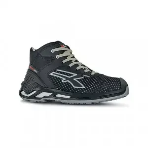 U.Power Jacob Safety S3 Aluminium Toe Cap Boot 1Pr Black 7 UPRS1013407