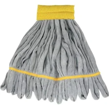 Unger 16 Oz. Smartcolor Yellow Heavy-Duty Microfiber String Mop