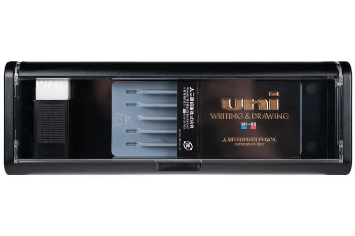 Uni Pencil Box with Eraser
