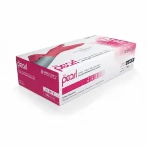 Unigloves Red Pearl Nitrile Powder Free Gloves Extra Small (Pack 100) GP0061