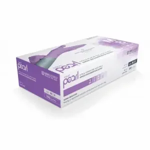 Unigloves Violet Pearl Nitrile Powder Free Gloves Large (Pack 100) GP0074