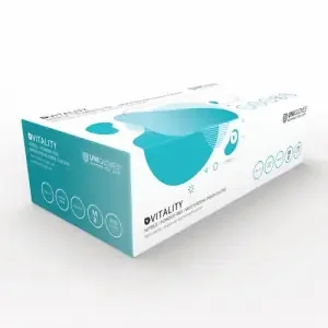 Unigloves Vitality Moisture Powder Free Nitrile Gloves Medium (Pack 100) GD0033