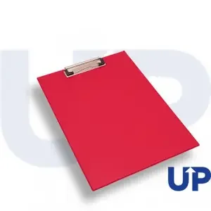 UP A4 PVC Clipboard Red (10)