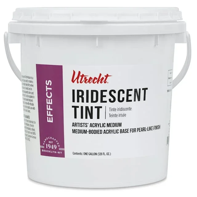 Utrecht Artists’ Acrylic Iridescent Tint Medium – 128 oz