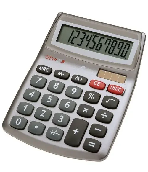ValueX 540 10 Digit Desktop Calculator Silver – 10272