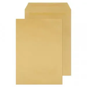ValueX Everyday Envelopes Manilla Pocket Plain Self Seal 115gsm 381x254mm (Pack 250) – 13890
