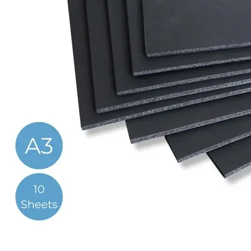 ValueX Foamboard 5mm A3 Black (Pack 10) – FBBKA310