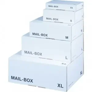 ValueX Mailing Box Extra Large Internal Dimensions 460 x 331 x 174mm White (Pack 20) – 212111420