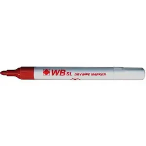 ValueX Whiteboard Marker Bullet Tip 2mm Line Red (Pack 10) – 871002