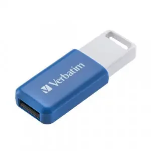 Verbatim Databar USB Drive USB 2.0 64GB Blue 49455