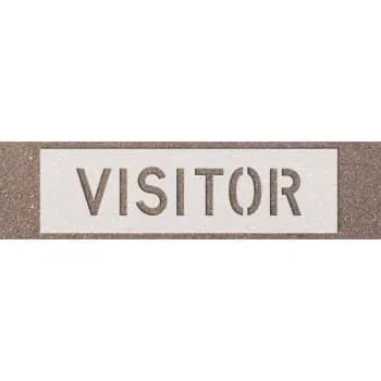 Visitor Parking Lot Stencil – 12