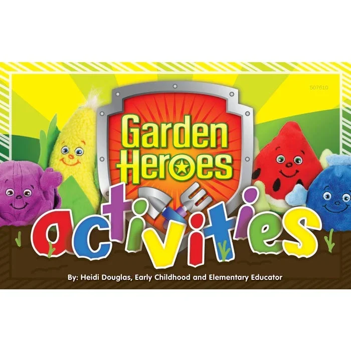Visualz Garden Heroes Activities Book