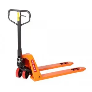 Vulcan Low Profile Pallet Truck; Fork Length mm 1000; Width Over Forks mm 680; 2000kg; Steel; Orange