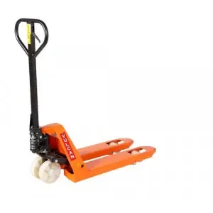 Vulcan Printers Pallet Truck; Fork Length mm 800; Width Over Forks mm 450; 2500kg; Steel; Orange