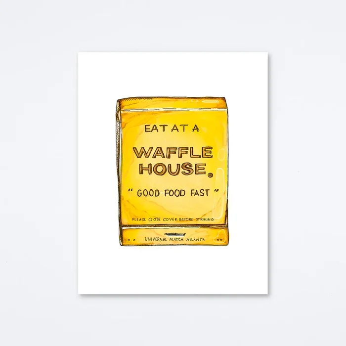 Waffle House Art Print