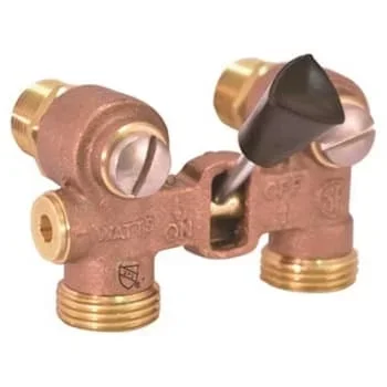 Watts 1/2 In Mip Brass Washing Machine Shut Off Valve
