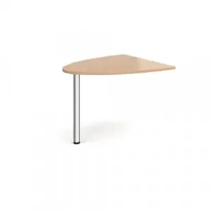 Welcome reception unit D-end extension 1000mm x 888mm – beech