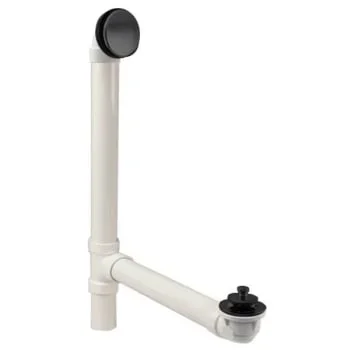 Westbrass Illusionary Lift And Turn Bath Drain (Matte Black)