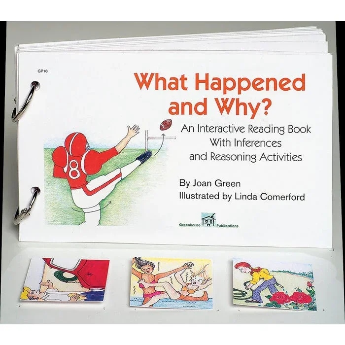 What Happened and Why? Interactive Reading Book