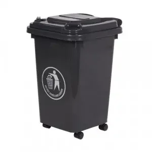 Wheelie Bin 30 Litre Grey