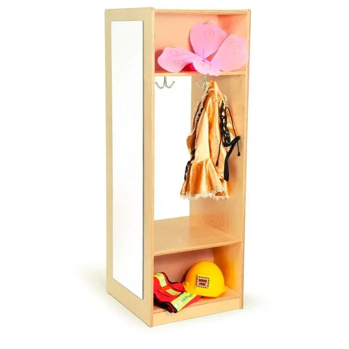Whitney Brothers Dress Up Mirror Wardrobe, 18 x 18 x 50-3/4 Inches
