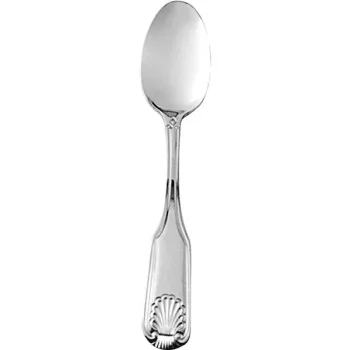 Winco Fanfare Dessert Spoon Heavy Weight Chrome Package Of 12