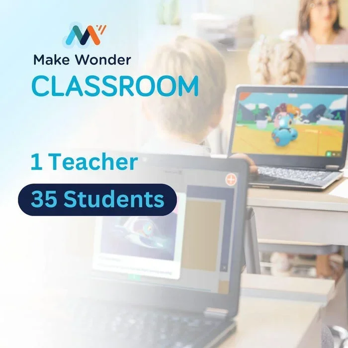 Wonder Workshop Robotics Classroom, 1 Year Subscription