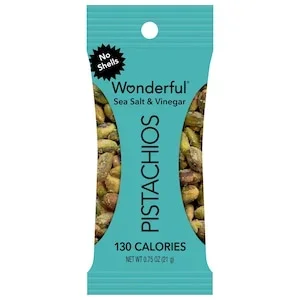 Wonderful Sea Salt & Vinegar Pistachios, 1-ct.