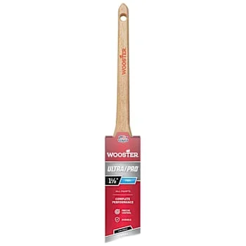 Wooster 1-1/2 In Ultra/PRO Firm Willow Nylon/Polyester Thin Angle Sash Brush