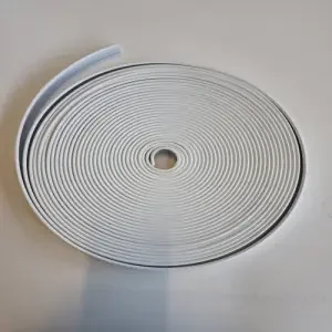Xanita Pvc Edge Strip White 10mm x 20M 1 roll