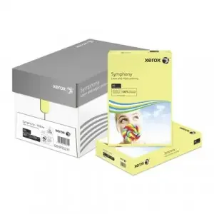 Xerox Symphony Pastel Paper A4 160gsm Yellow (Pack 250) 003R93231 617531