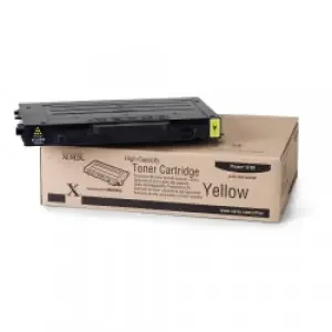 Xerox (Yellow) Toner Cartridge (Yield 5,000 Pages) for Phaser 6100