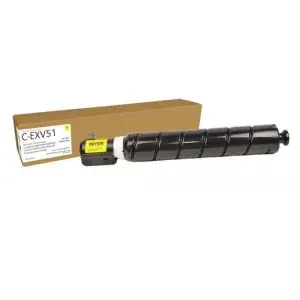 XET A3 Everyday Remanufactured Toner replaces Canon C-EXV51 Yellow (0484C002)
