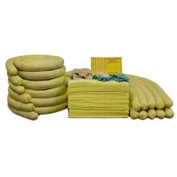 Xsorb Fiberlink Hazmat Poly 65 Gallon Spill Response Kit