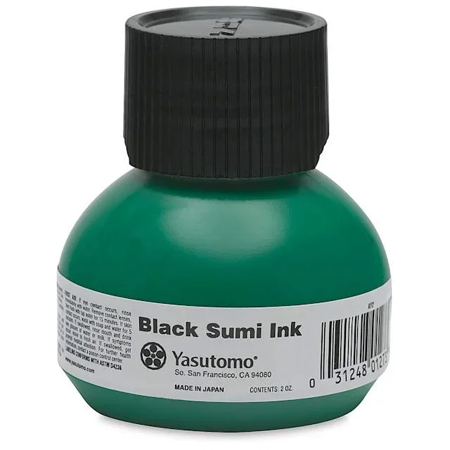 Yasutomo Black Sumi Ink