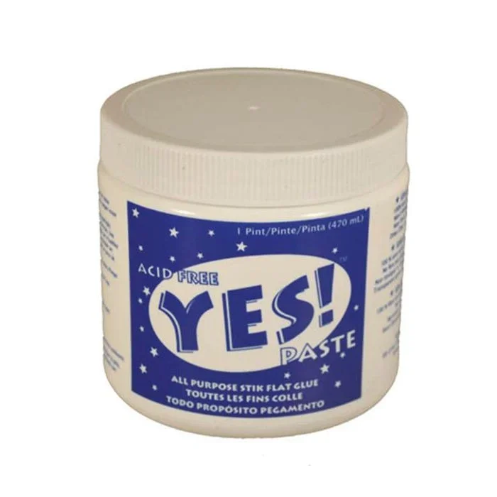 Yes! Paste Non-Toxic Water Based Glue, 16 Ounce Jar