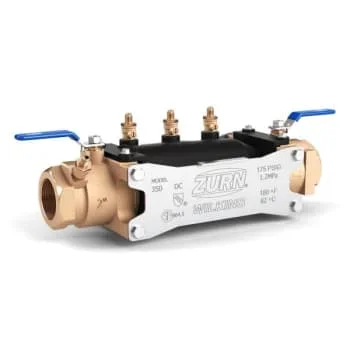 Zurn 2-350 – 2″ Double Check Backflow Preventer