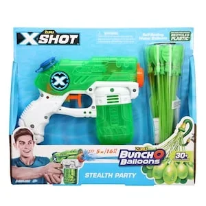Zuru X-Shot Stealth Soaker and Bunch-O-Balloons Party Sets, 2-pc.